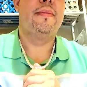 Real 925 SOLID Sterling Silver 7mm Rope Chain Necklace 24" inch